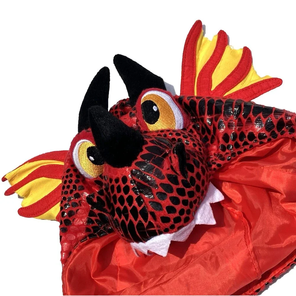 Dragon Costume 3T Spooktacular Creations Red Child 3-5 years Ren Faire Dress Up